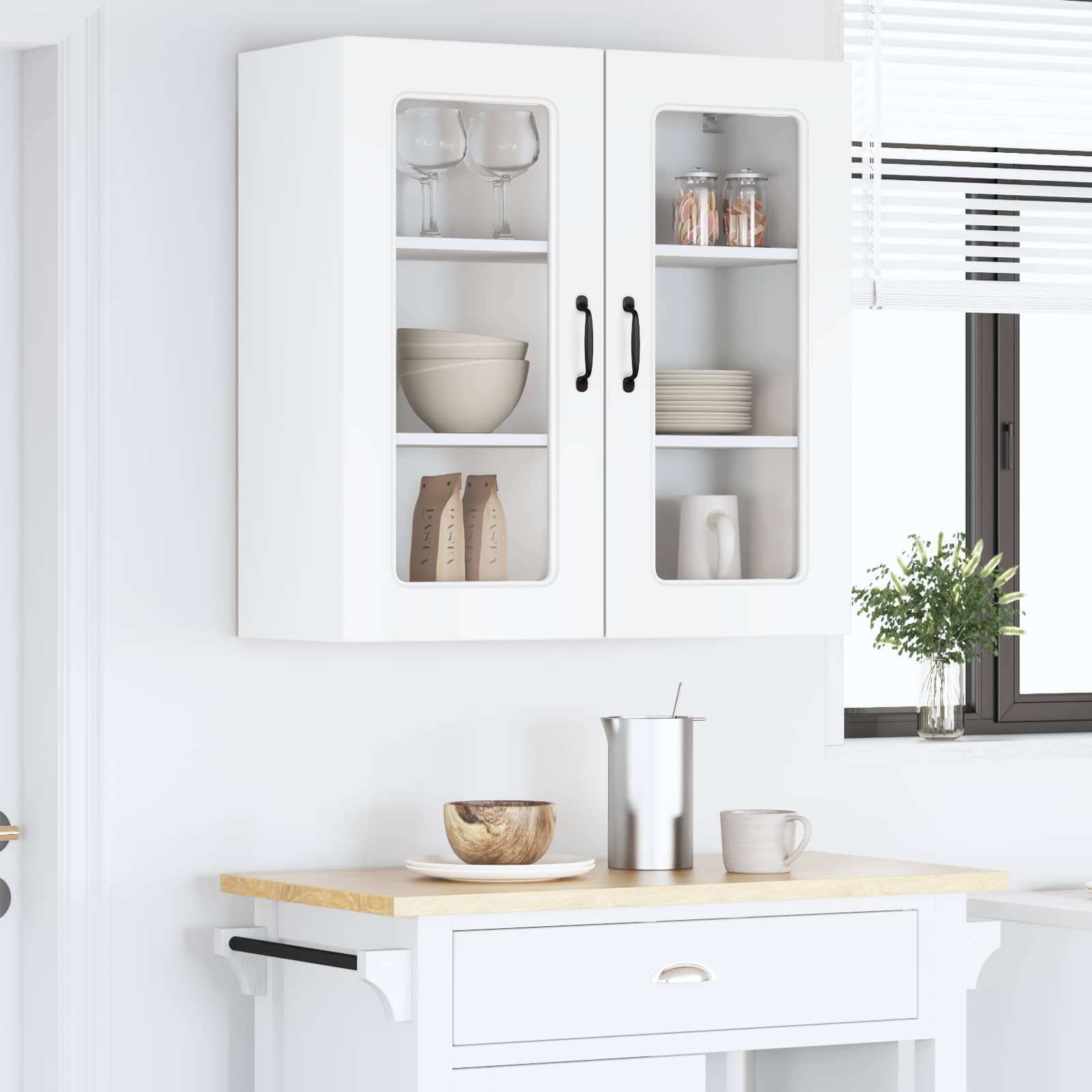 Vaatwasserpaneel Kalmar Hoogglans wit 80 x 31 x 80 cm is nu te koop bij PeponiXL, paradijselijk wonen!