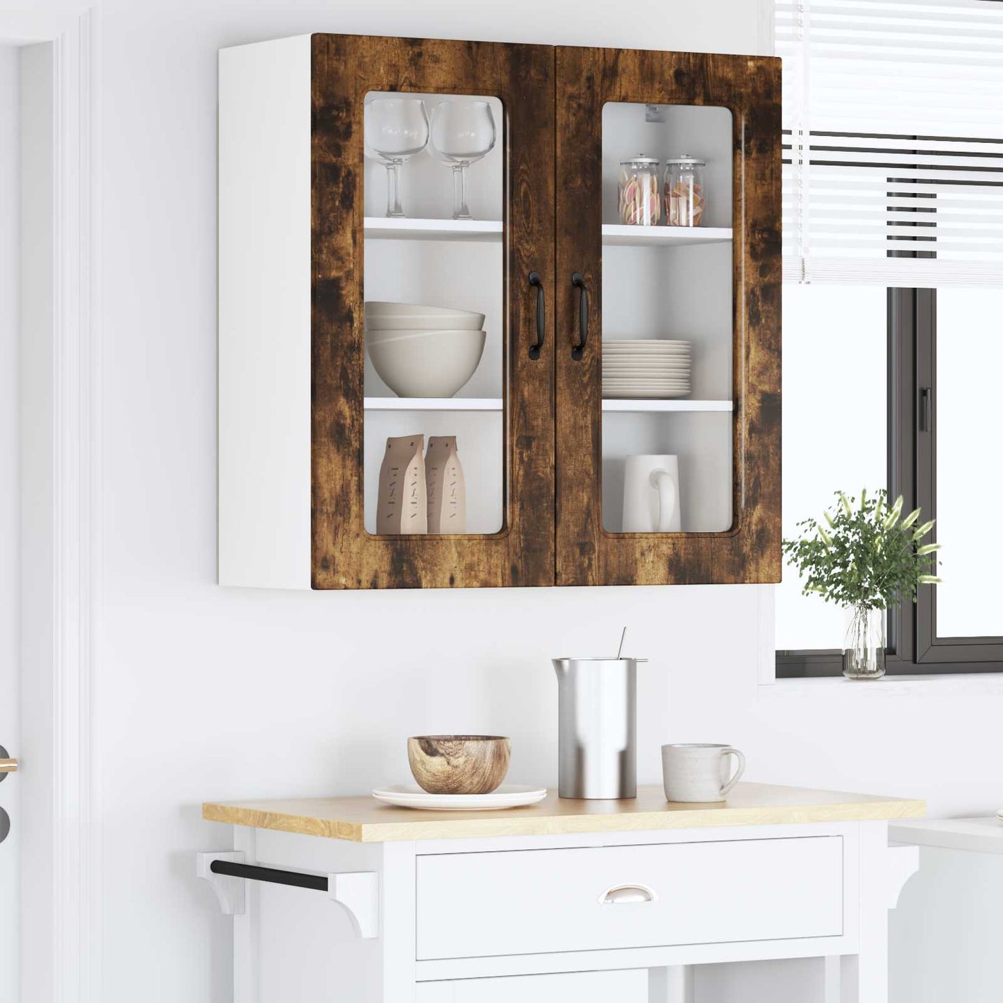 Vaatwasserpaneel Kalmar Gerookt eiken 80 x 31 x 80 cm is nu te koop bij PeponiXL, paradijselijk wonen!
