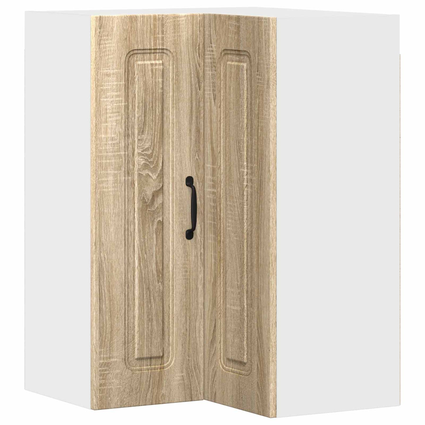 Keukenkast Kalmar Sonoma Eiken 57 x 57 x 80 cm Bewerkt hout is nu te koop bij PeponiXL, paradijselijk wonen!