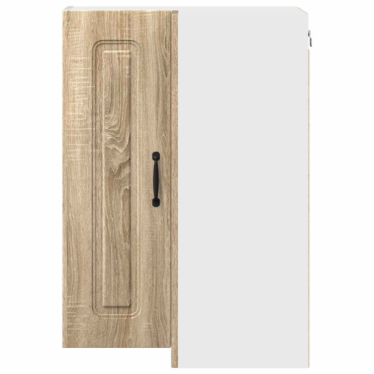 Keukenkast Kalmar Sonoma Eiken 57 x 57 x 80 cm Bewerkt hout is nu te koop bij PeponiXL, paradijselijk wonen!