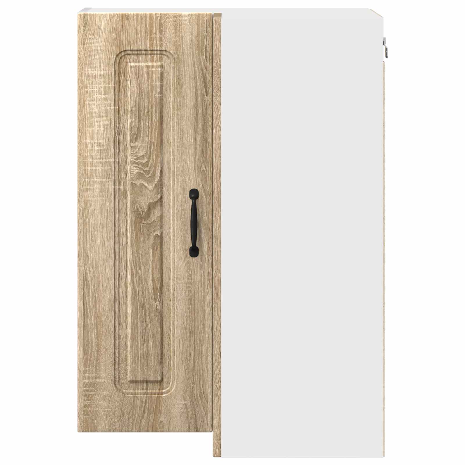 Keukenkast Kalmar Sonoma Eiken 57 x 57 x 80 cm Bewerkt hout is nu te koop bij PeponiXL, paradijselijk wonen!