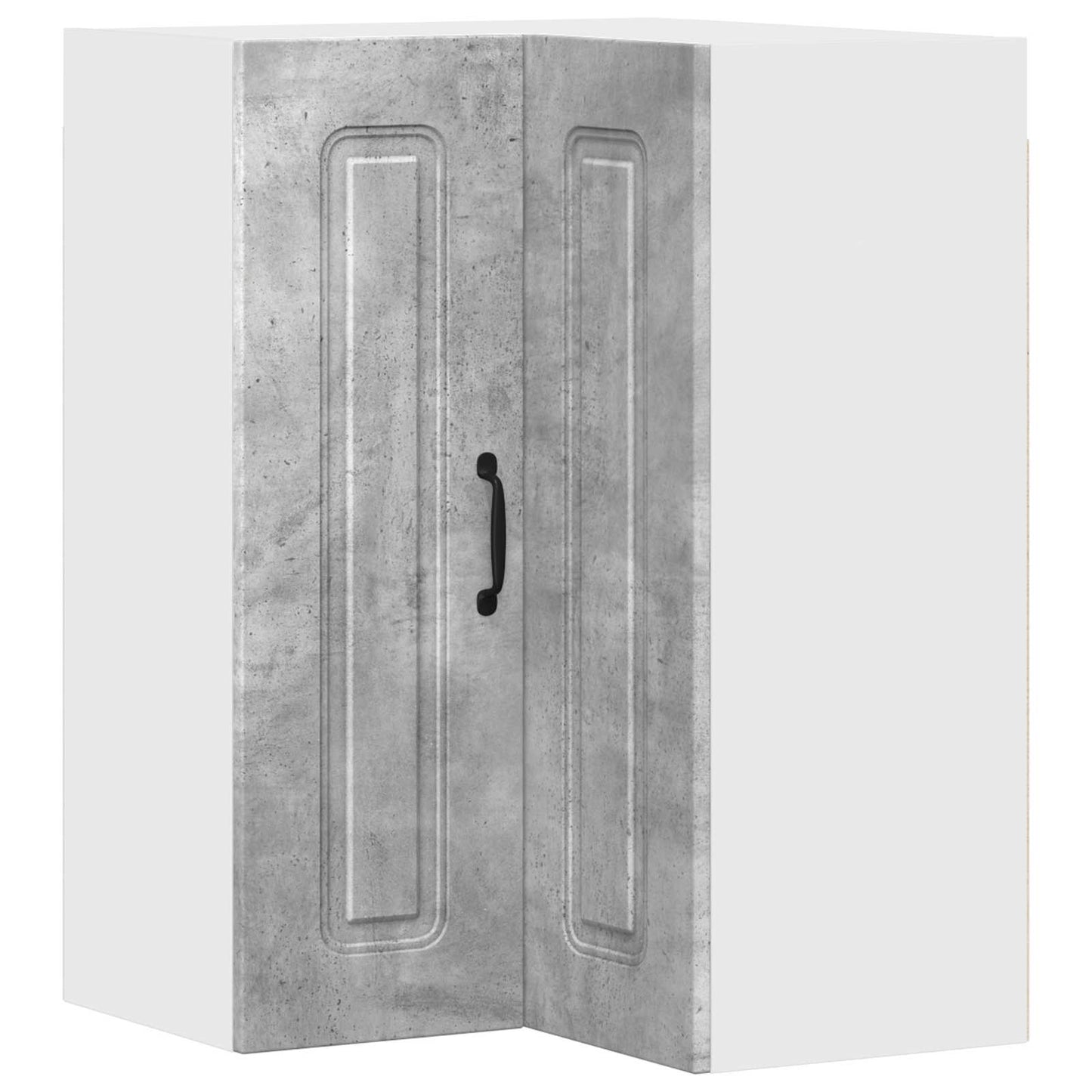 Keukenkast Kalmar Beton Grijs 57 x 57 x 80 cm Bewerkt hout is nu te koop bij PeponiXL, paradijselijk wonen!