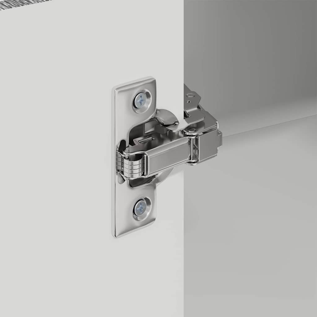 Keukenkast Kalmar Grijs Sonoma 57 x 57 x 80 cm Bewerkt hout is nu te koop bij PeponiXL, paradijselijk wonen!