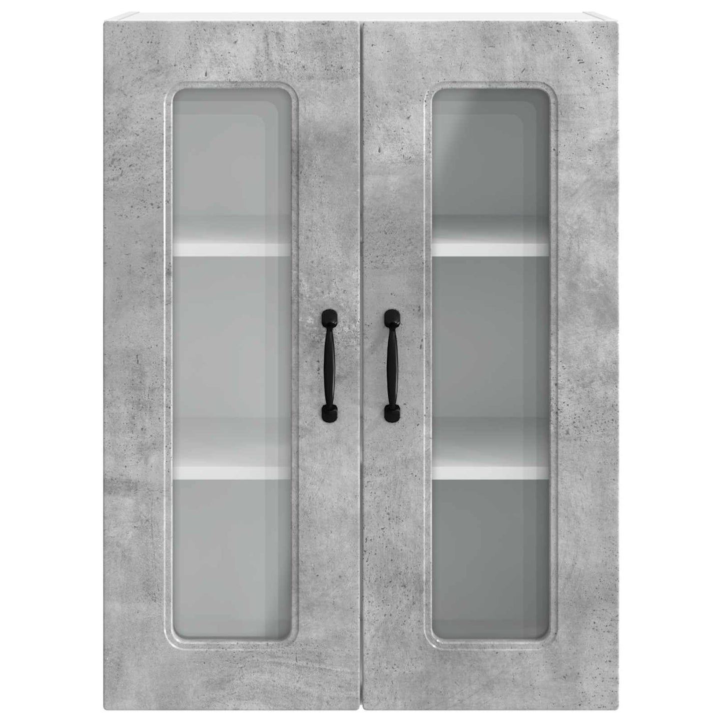 Keukenkast Kalmar Beton Grijs 60 x 31 x 80 cm Bewerkt hout is nu te koop bij PeponiXL, paradijselijk wonen!