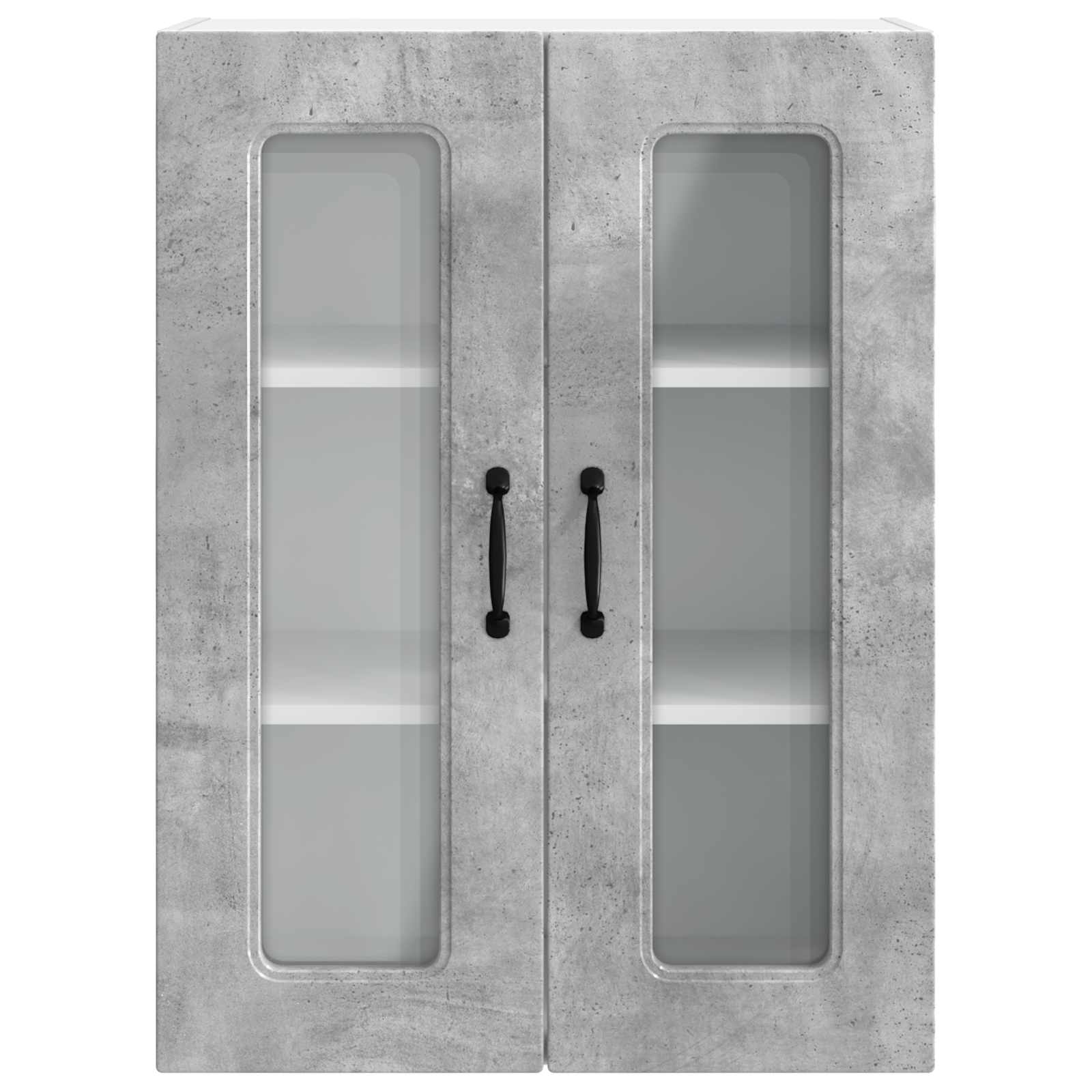 Keukenkast Kalmar Beton Grijs 60 x 31 x 80 cm Bewerkt hout is nu te koop bij PeponiXL, paradijselijk wonen!