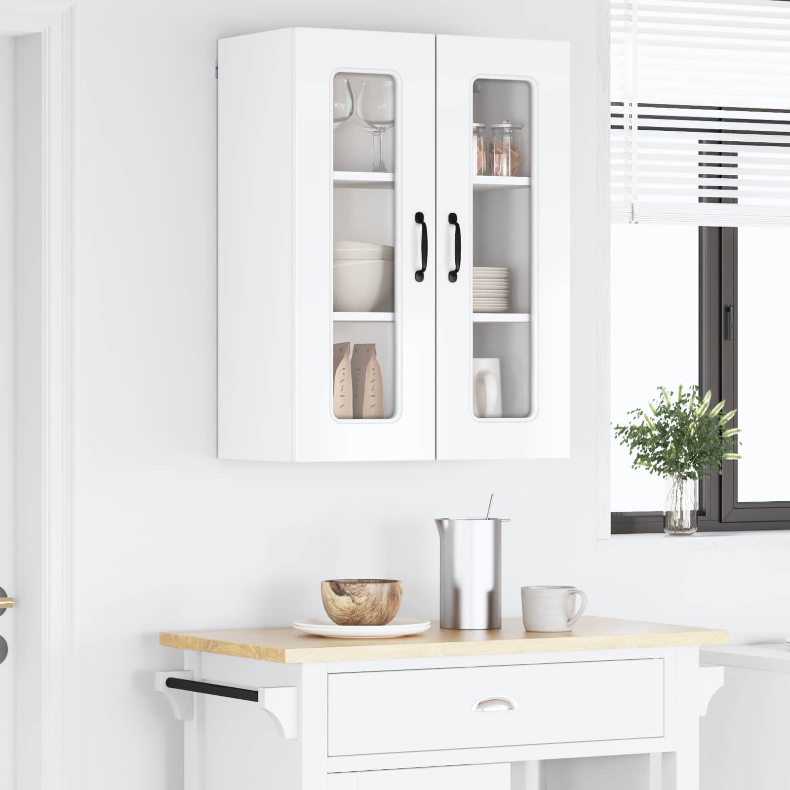 Vaatwasserpaneel Kalmar Hoogglans wit 60 x 31 x 80 cm is nu te koop bij PeponiXL, paradijselijk wonen!