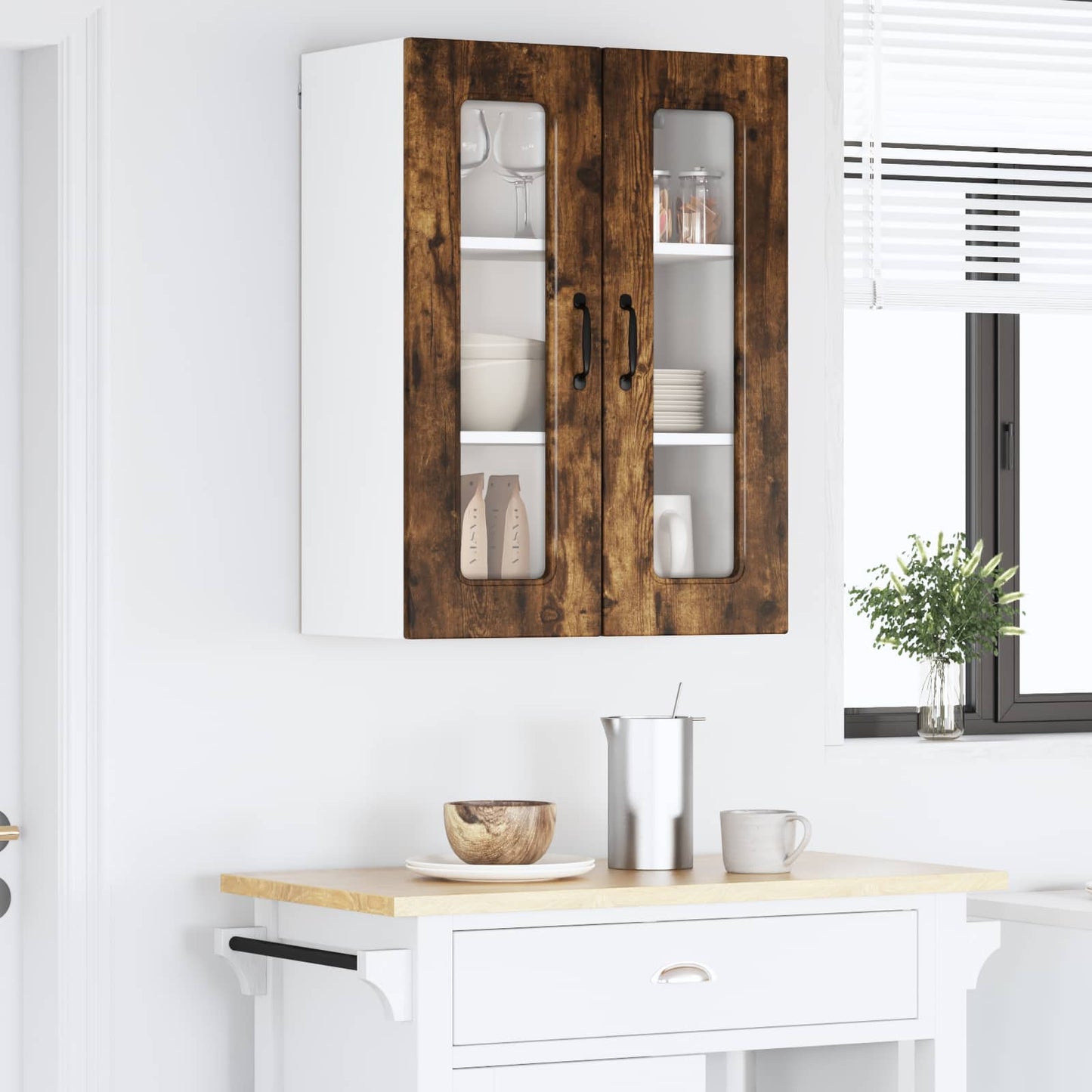 Vaatwasserpaneel Kalmar Gerookt eiken 60 x 31 x 80 cm is nu te koop bij PeponiXL, paradijselijk wonen!