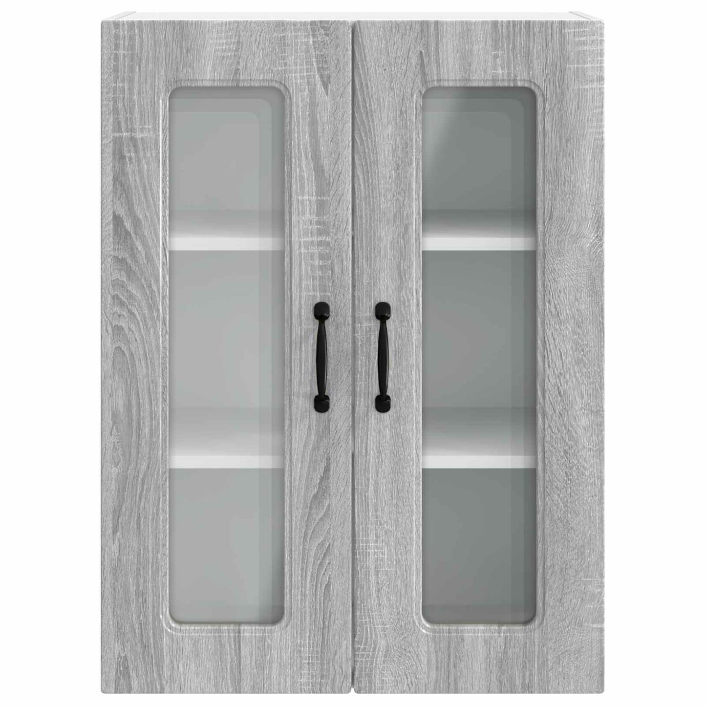 Keukenkast Kalmar Grijs Sonoma 60 x 31 x 80 cm Bewerkt hout is nu te koop bij PeponiXL, paradijselijk wonen!