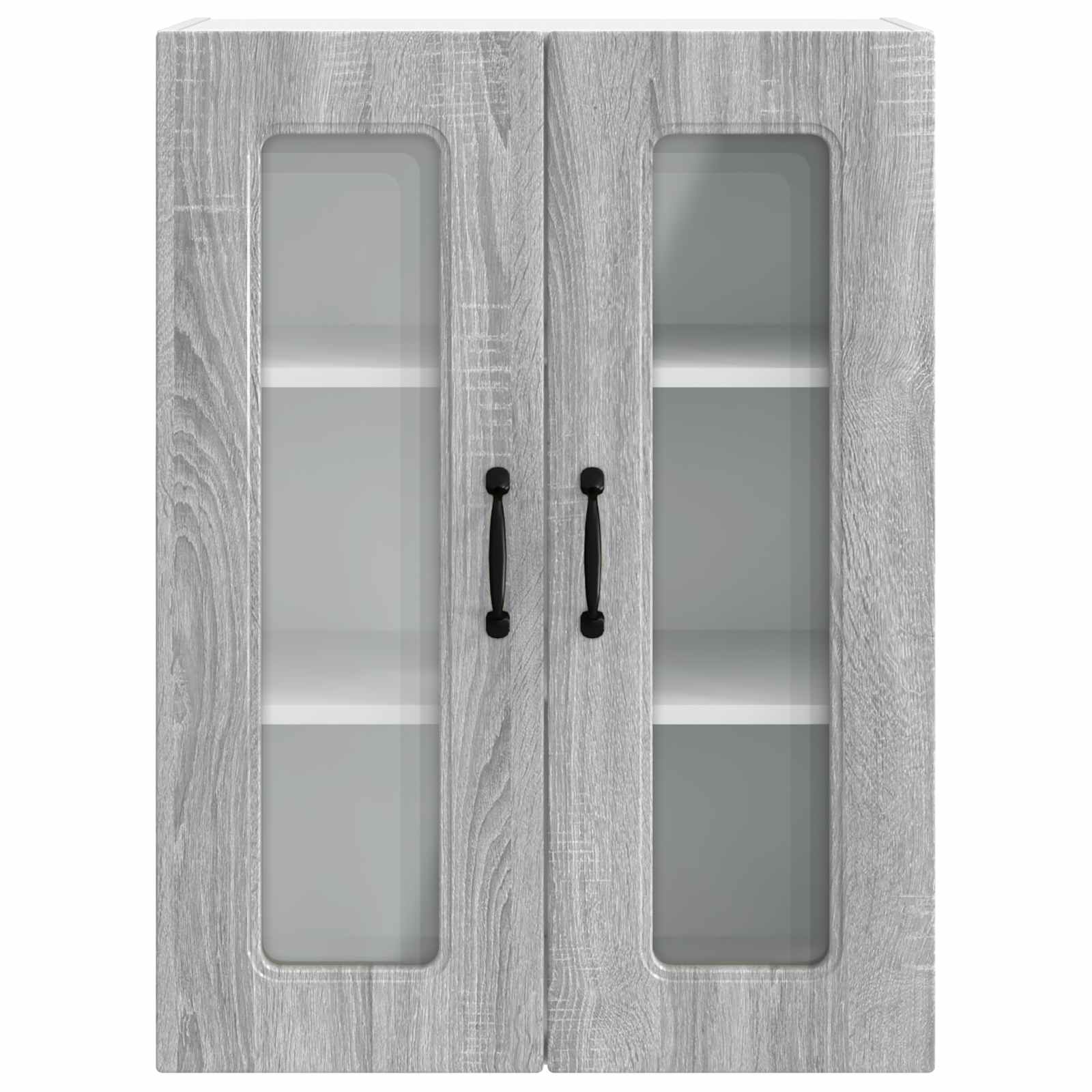 Keukenkast Kalmar Grijs Sonoma 60 x 31 x 80 cm Bewerkt hout is nu te koop bij PeponiXL, paradijselijk wonen!