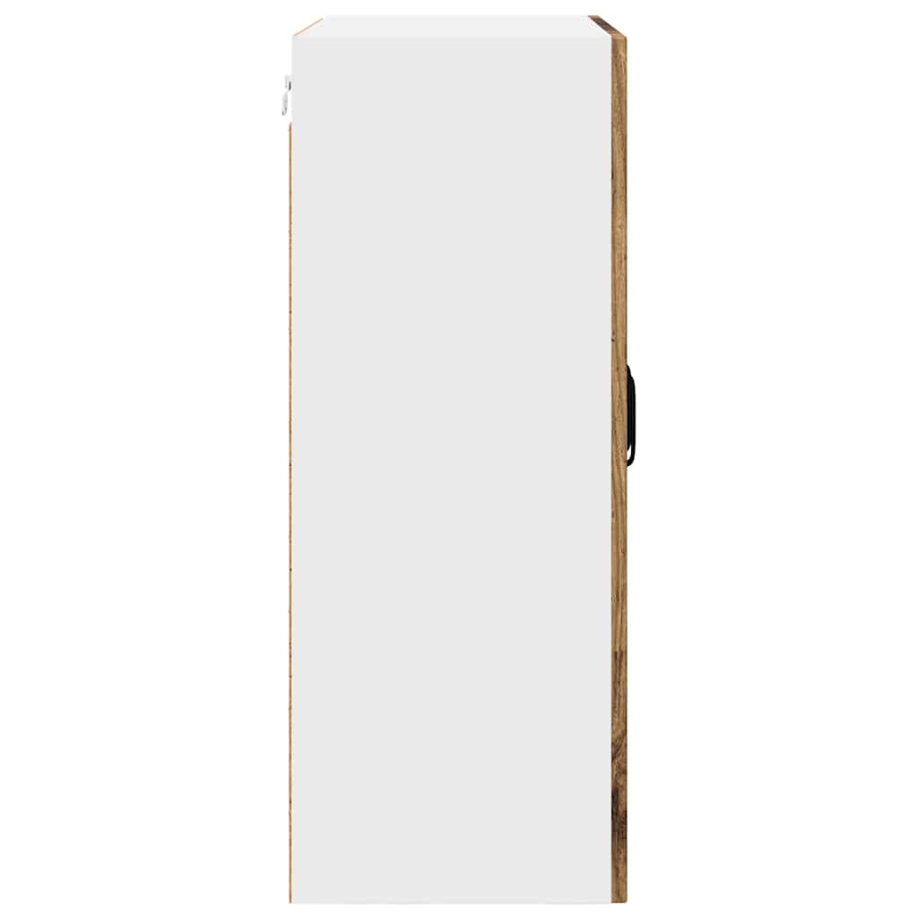 Keukenkast Kalmar Oudhout 60 x 31 x 80 cm Bewerkt hout is nu te koop bij PeponiXL, paradijselijk wonen!