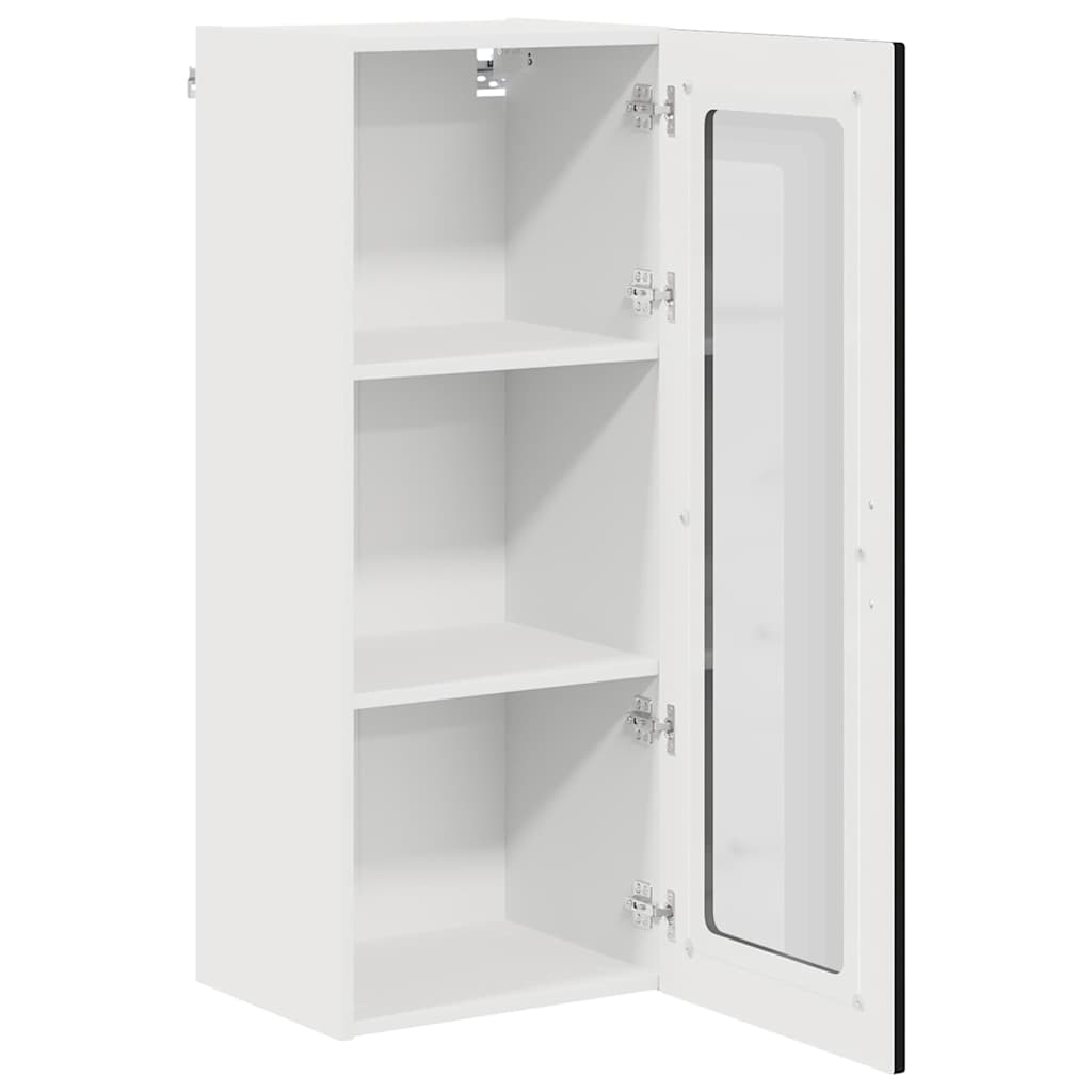 Keukenkast Kalmar Zwart 40 x 31 x 100 cm Bewerkt hout is nu te koop bij PeponiXL, paradijselijk wonen!