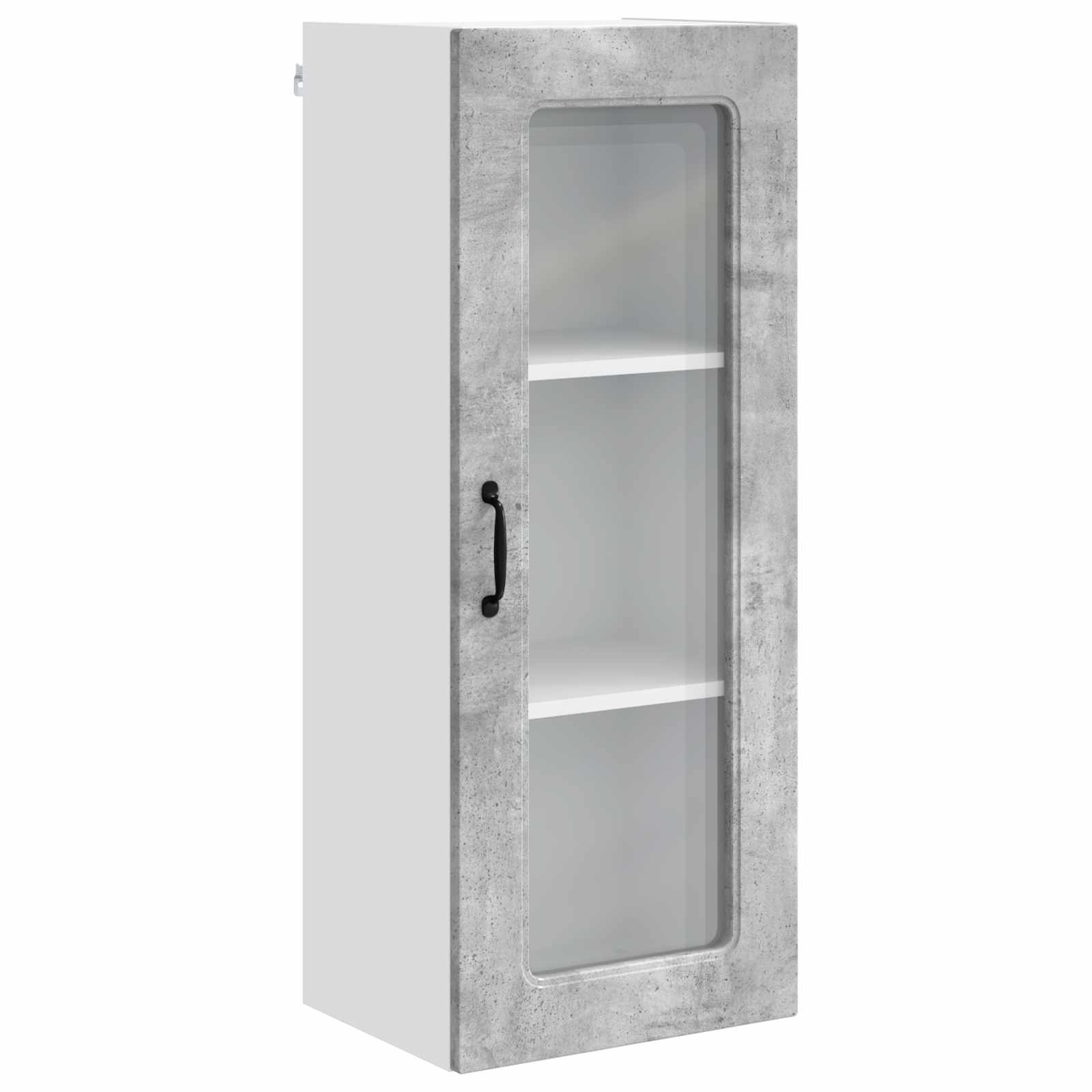 Keukenkast Kalmar Beton Grijs 40 x 31 x 100 cm Bewerkt hout is nu te koop bij PeponiXL, paradijselijk wonen!