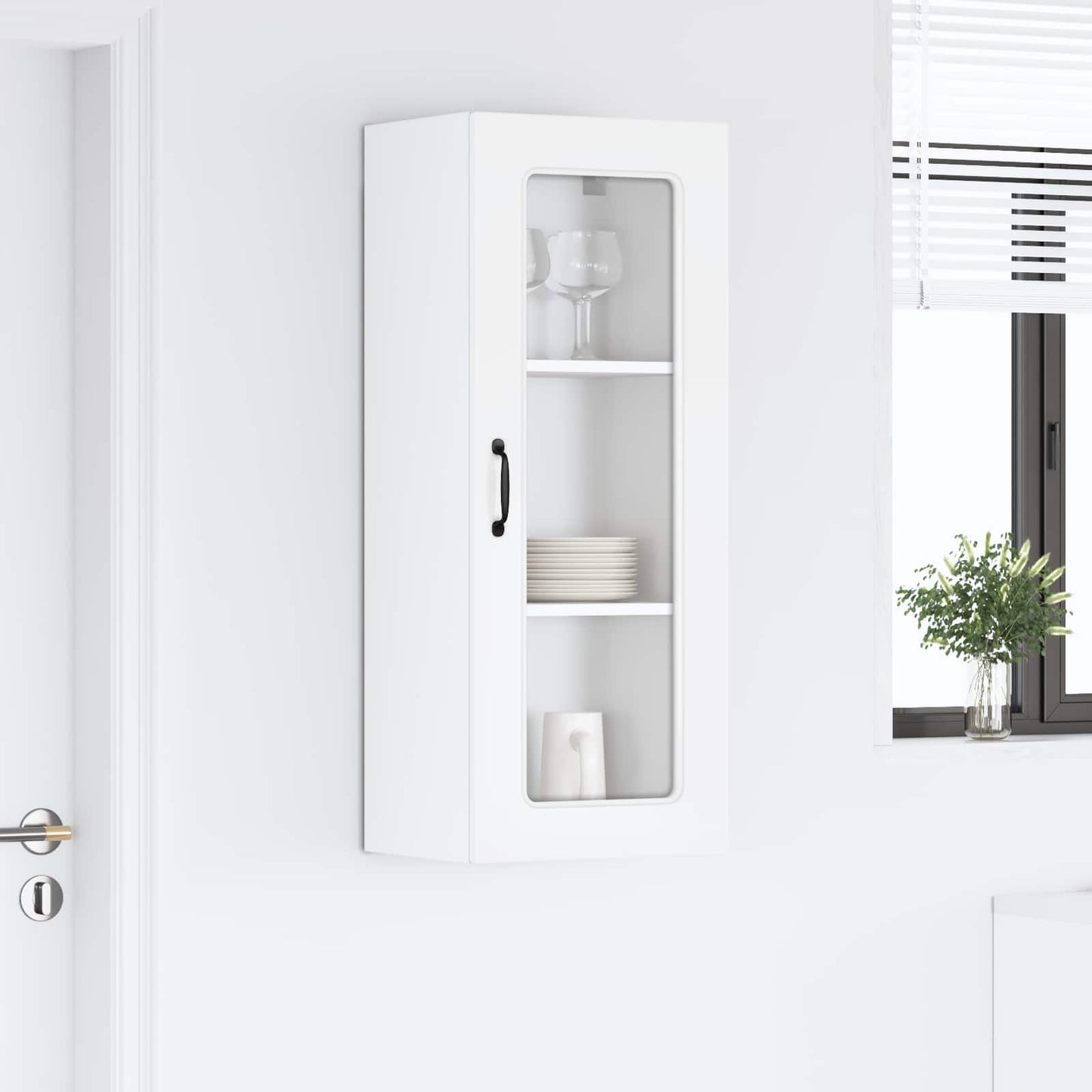Vaatwasserpaneel Kalmar Hoogglans wit 40 x 31 x 100 cm is nu te koop bij PeponiXL, paradijselijk wonen!