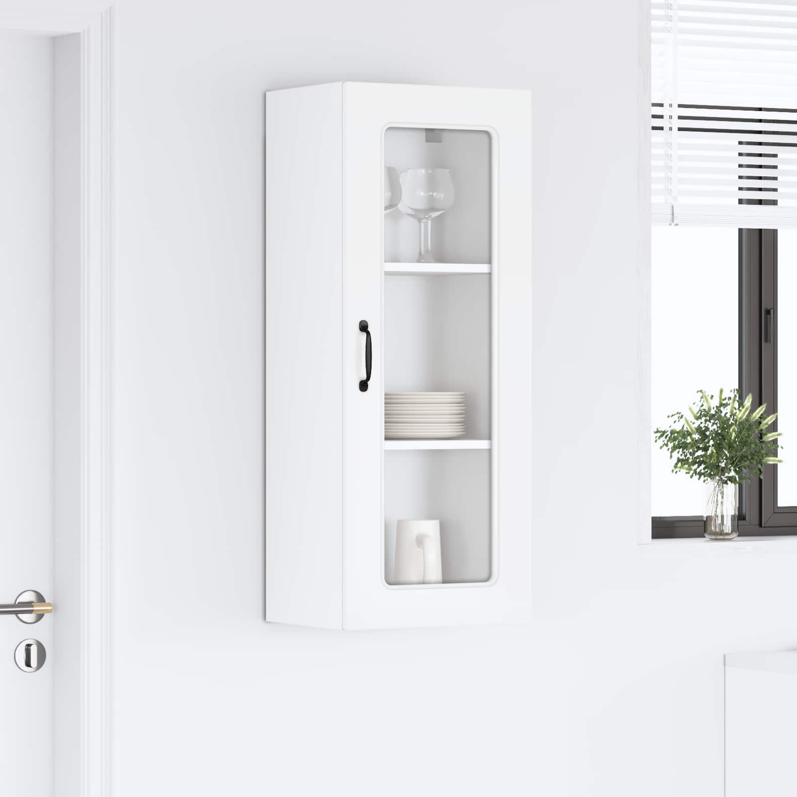Vaatwasserpaneel Kalmar Hoogglans wit 40 x 31 x 100 cm is nu te koop bij PeponiXL, paradijselijk wonen!