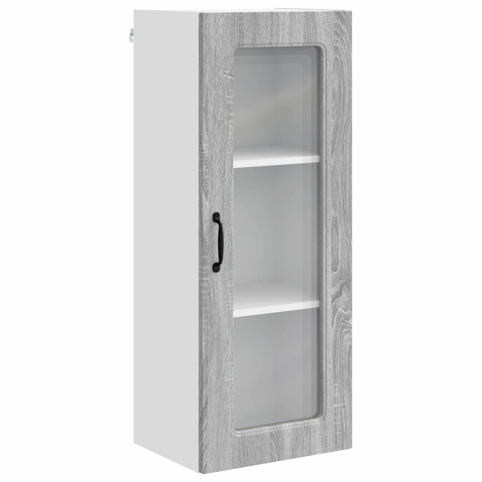 Keukenkast Kalmar Grijs Sonoma 40 x 31 x 100 cm Bewerkt hout is nu te koop bij PeponiXL, paradijselijk wonen!