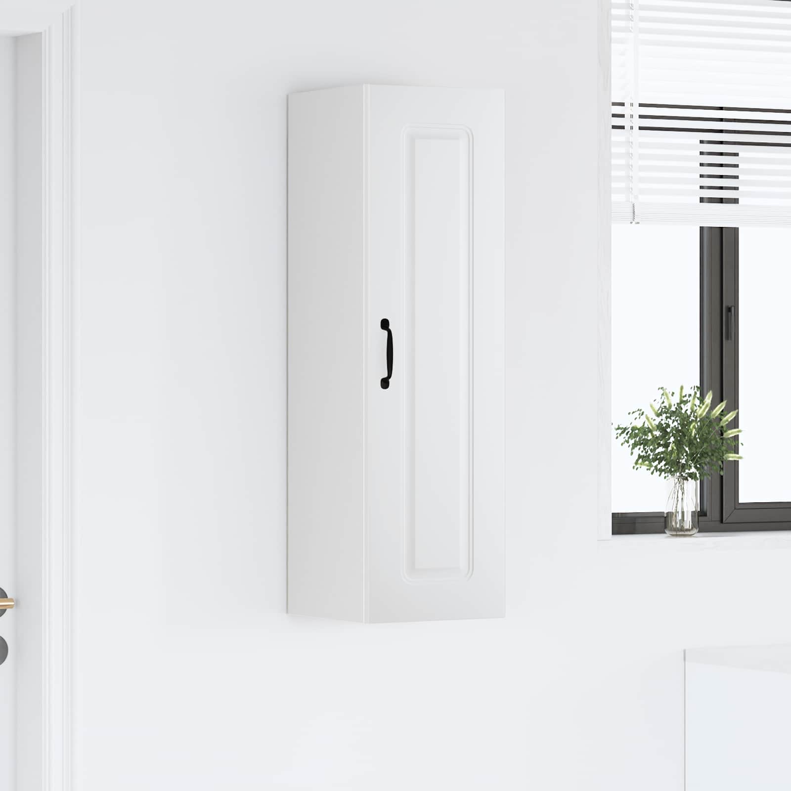 Keukenkast met opslag Kalmar Wit 30 x 31 x 100 cm Bewerkt hout is nu te koop bij PeponiXL, paradijselijk wonen!