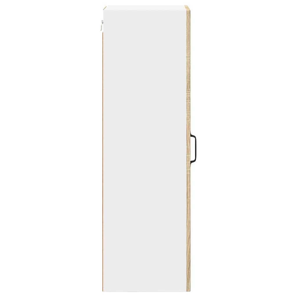 Keukenkast Kalmar Sonoma Eiken 30 x 31 x 100 cm Bewerkt hout is nu te koop bij PeponiXL, paradijselijk wonen!