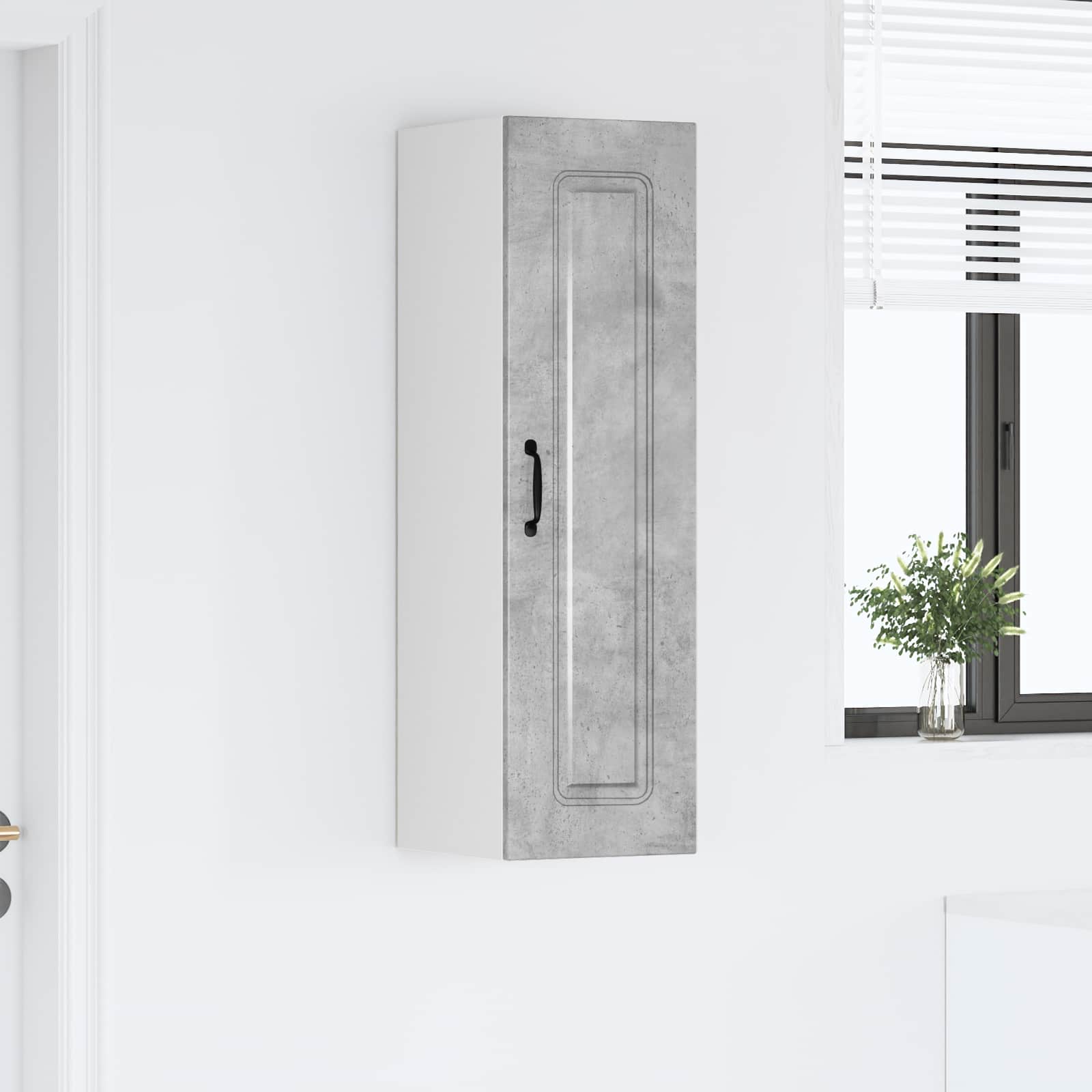 Vaatwasserpaneel met opslag Kalmar Beton Grijs 30 x 31 x 100 cm is nu te koop bij PeponiXL, paradijselijk wonen!