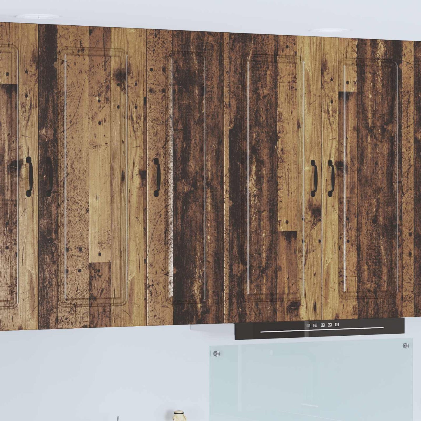 Keukenkast Kalmar Oudhout 30 x 31 x 100 cm Bewerkt hout is nu te koop bij PeponiXL, paradijselijk wonen!