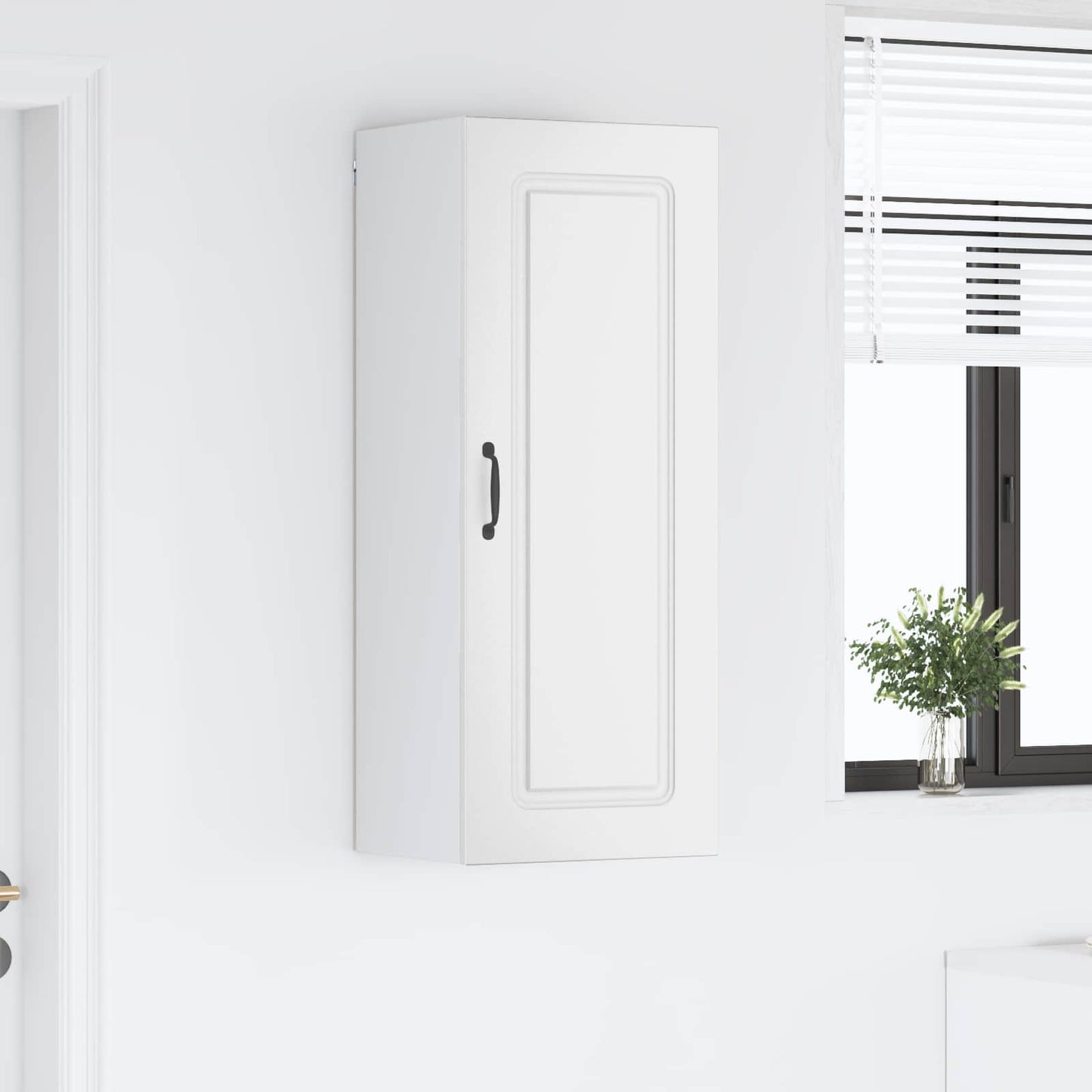 Keukenkast met opslag Kalmar Wit 40 x 31 x 100 cm Bewerkt hout is nu te koop bij PeponiXL, paradijselijk wonen!