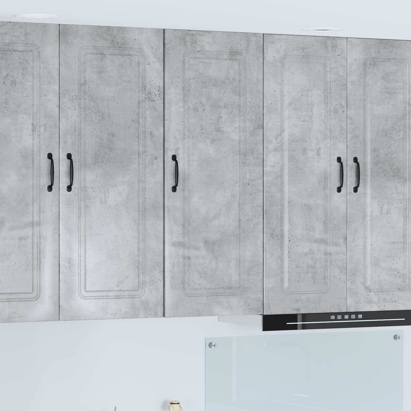 Vaatwasserpaneel met opslag Kalmar Beton Grijs 40 x 31 x 100 cm is nu te koop bij PeponiXL, paradijselijk wonen!
