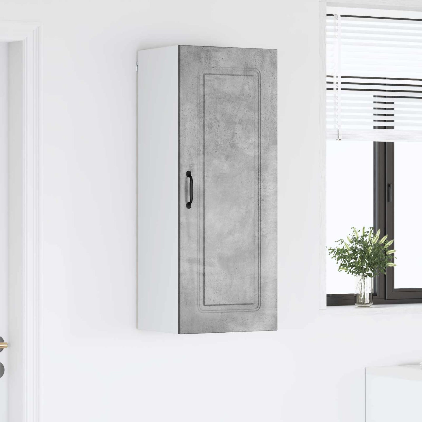 Vaatwasserpaneel met opslag Kalmar Beton Grijs 40 x 31 x 100 cm is nu te koop bij PeponiXL, paradijselijk wonen!