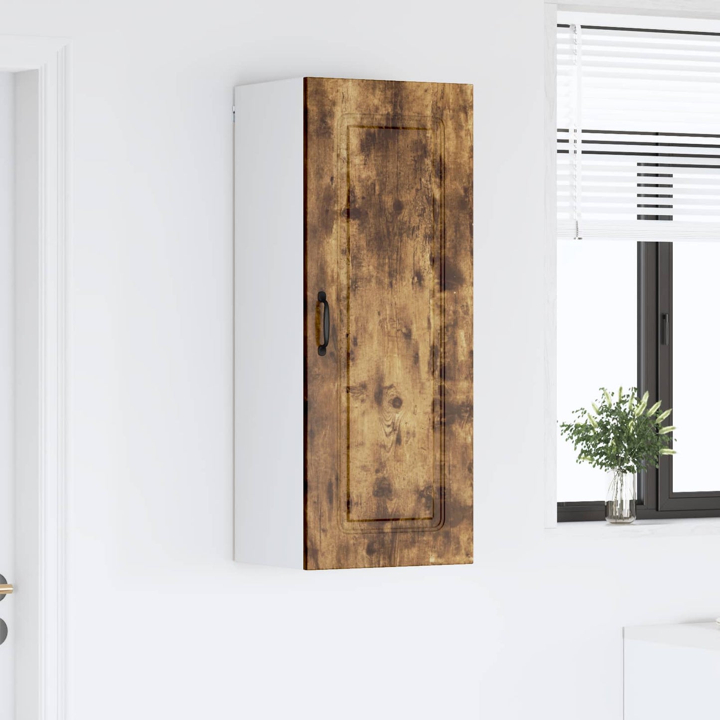 Vaatwasserpaneel Kalmar Gerookt eiken 40 x 31 x 100 cm is nu te koop bij PeponiXL, paradijselijk wonen!