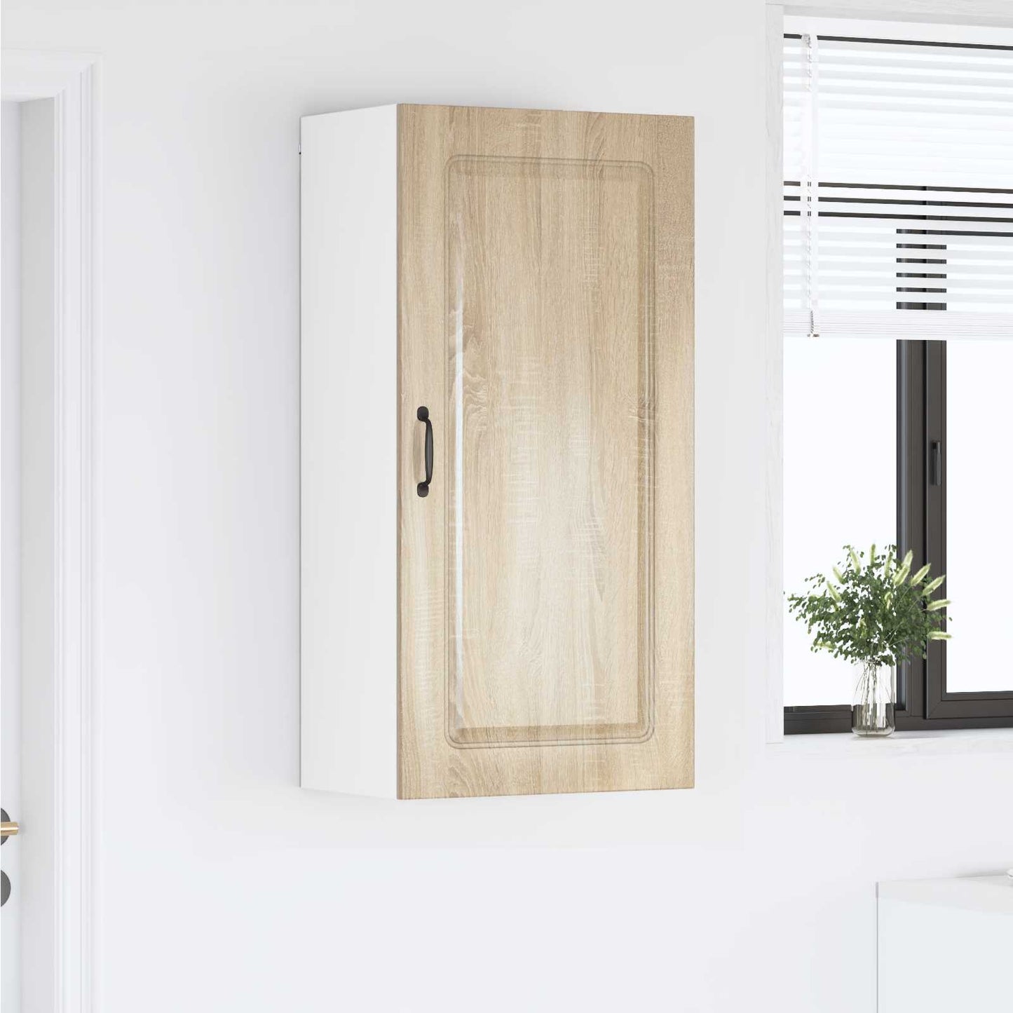 Keukenkast Kalmar Sonoma Eiken 50 x 31 x 100 cm Bewerkt hout is nu te koop bij PeponiXL, paradijselijk wonen!