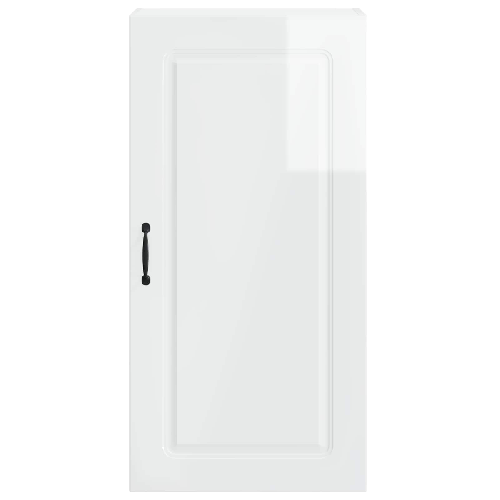 Keukenkast Kalmar Hoogglans wit 50 x 31 x 100 cm Bewerkt hout is nu te koop bij PeponiXL, paradijselijk wonen!