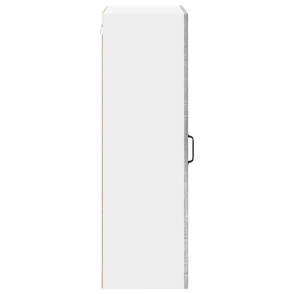 Keukenkast Kalmar Grijs Sonoma 50 x 31 x 100 cm Bewerkt hout is nu te koop bij PeponiXL, paradijselijk wonen!