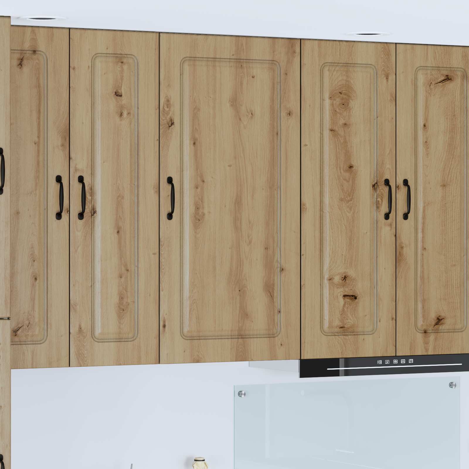 Keukenkast Kalmar Artisan Eiken 50 x 31 x 100 cm Bewerkt hout is nu te koop bij PeponiXL, paradijselijk wonen!