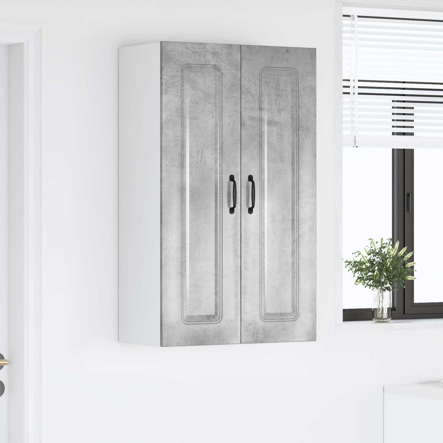 Vaatwasserpaneel met opslag Kalmar Beton Grijs 60 x 31 x 100 cm is nu te koop bij PeponiXL, paradijselijk wonen!