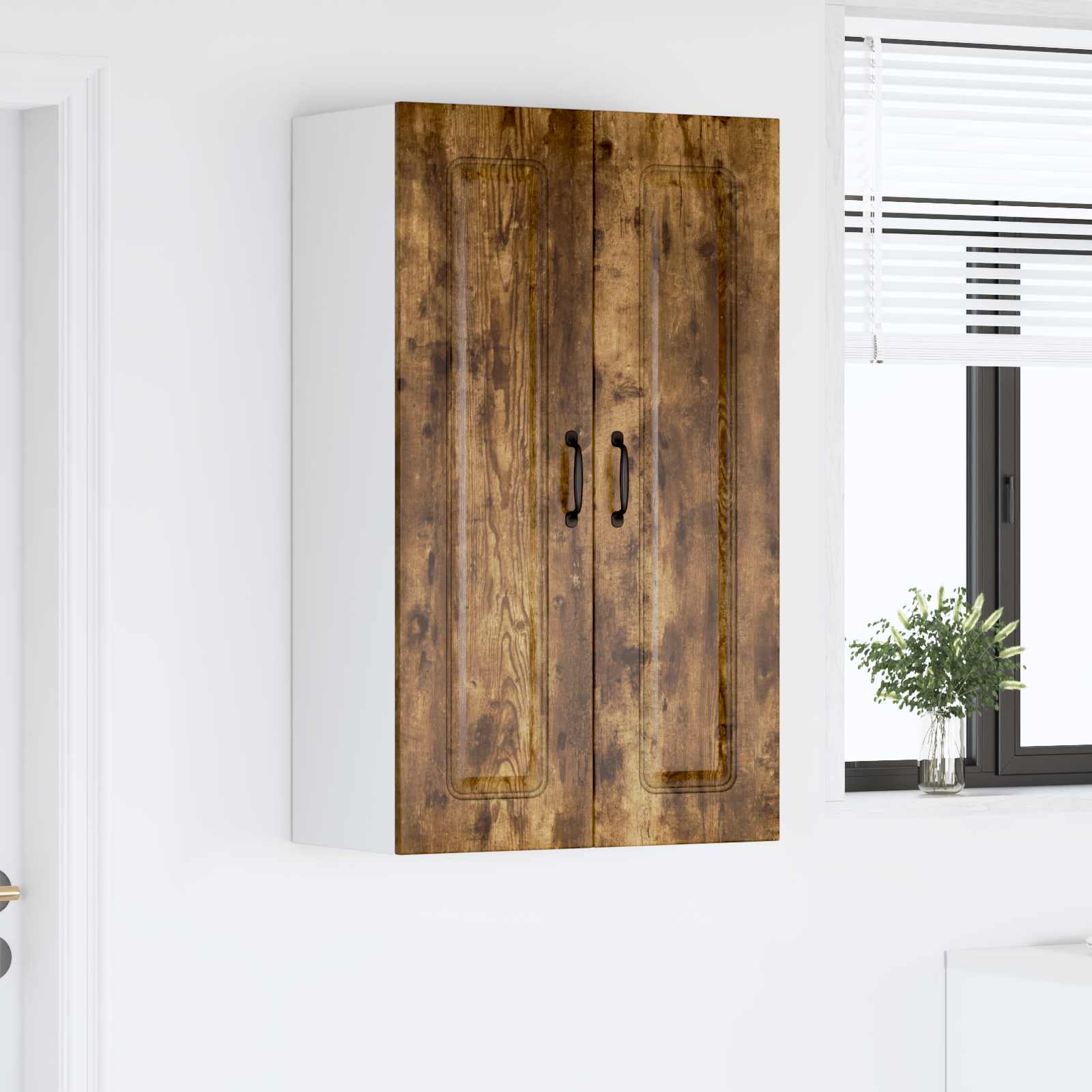 Vaatwasserpaneel Kalmar Gerookt eiken 60 x 31 x 100 cm is nu te koop bij PeponiXL, paradijselijk wonen!