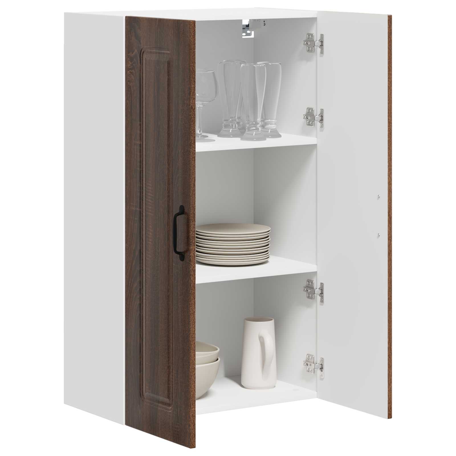 Vaatwasserpaneel met opslag Kalmar Bruin Eiken 60 x 31 x 100 cm is nu te koop bij PeponiXL, paradijselijk wonen!