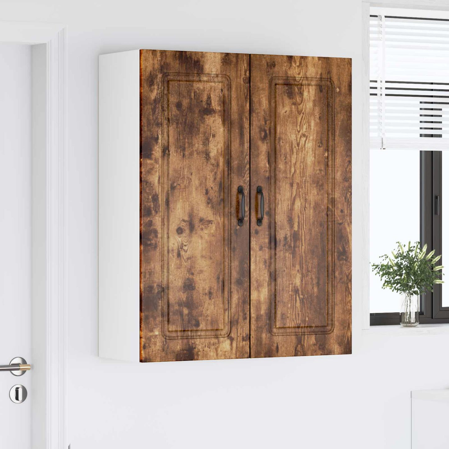 Vaatwasserpaneel Kalmar Gerookt eiken 80 x 31 x 100 cm is nu te koop bij PeponiXL, paradijselijk wonen!