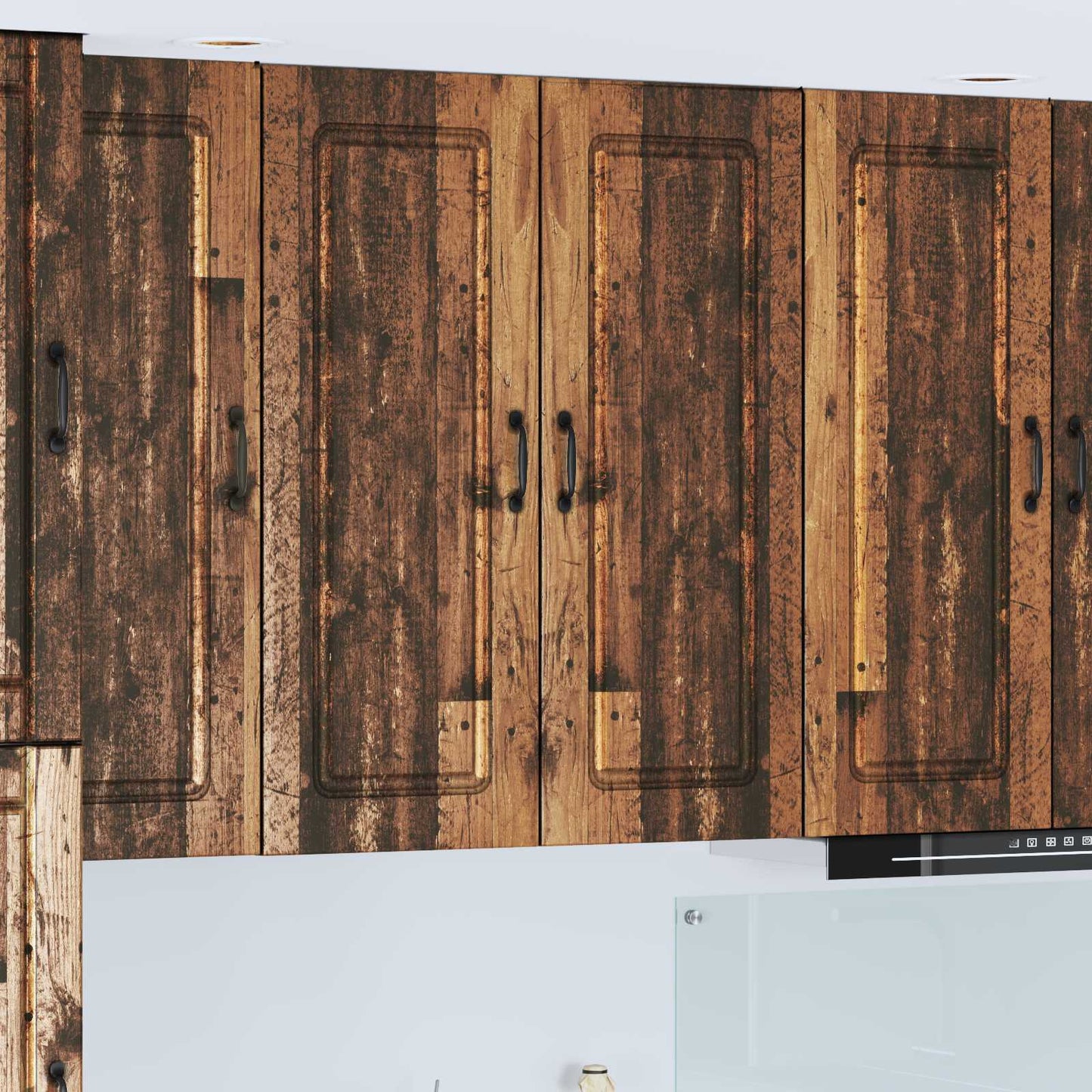 Vaatwasserpaneel Kalmar Oudhout 80 x 31 x 100 cm Bewerkt hout is nu te koop bij PeponiXL, paradijselijk wonen!
