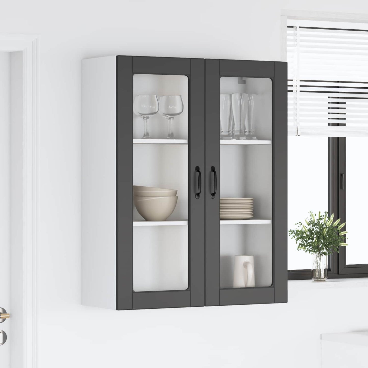 Vaatwasserpaneel Kalmar Zwart 80 x 31 x 100 cm Bewerkt hout is nu te koop bij PeponiXL, paradijselijk wonen!