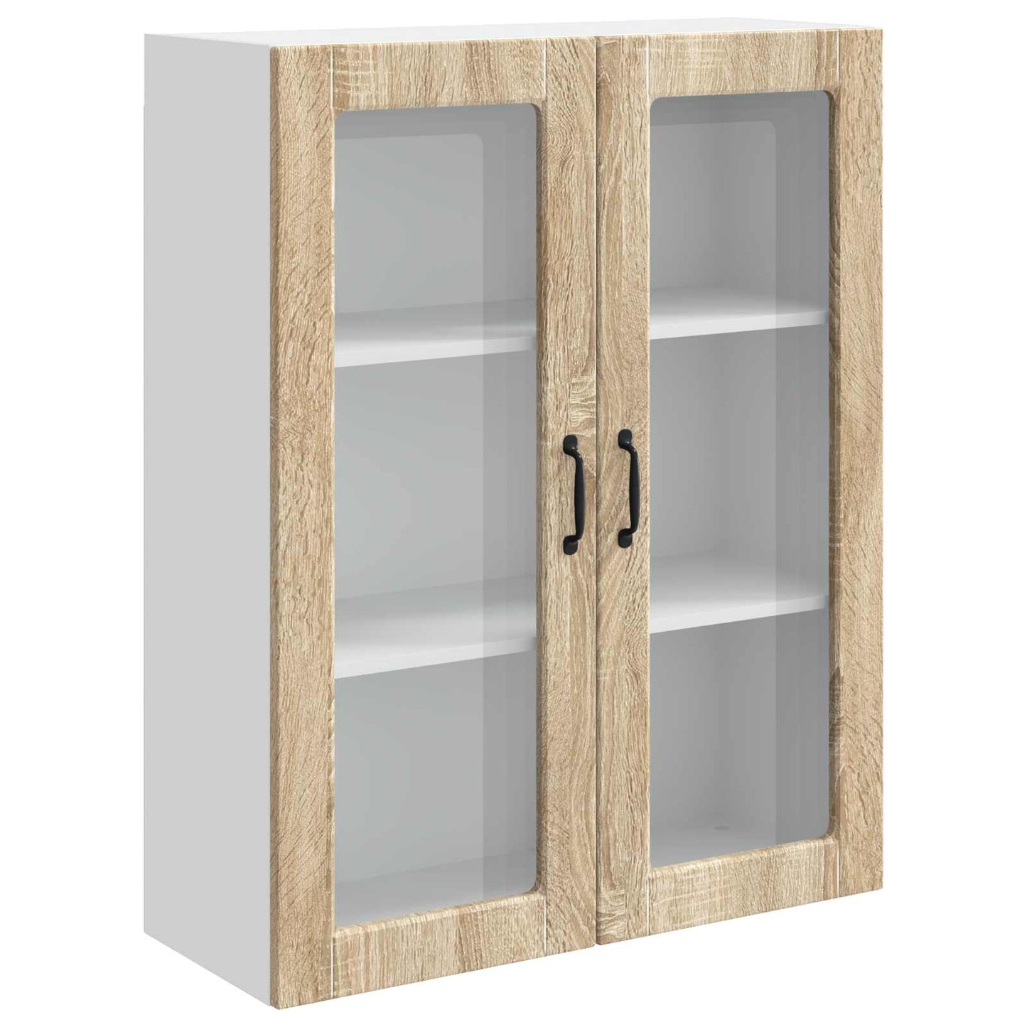Keukenkast Kalmar Sonoma Eiken 80 x 31 x 100 cm Bewerkt hout is nu te koop bij PeponiXL, paradijselijk wonen!