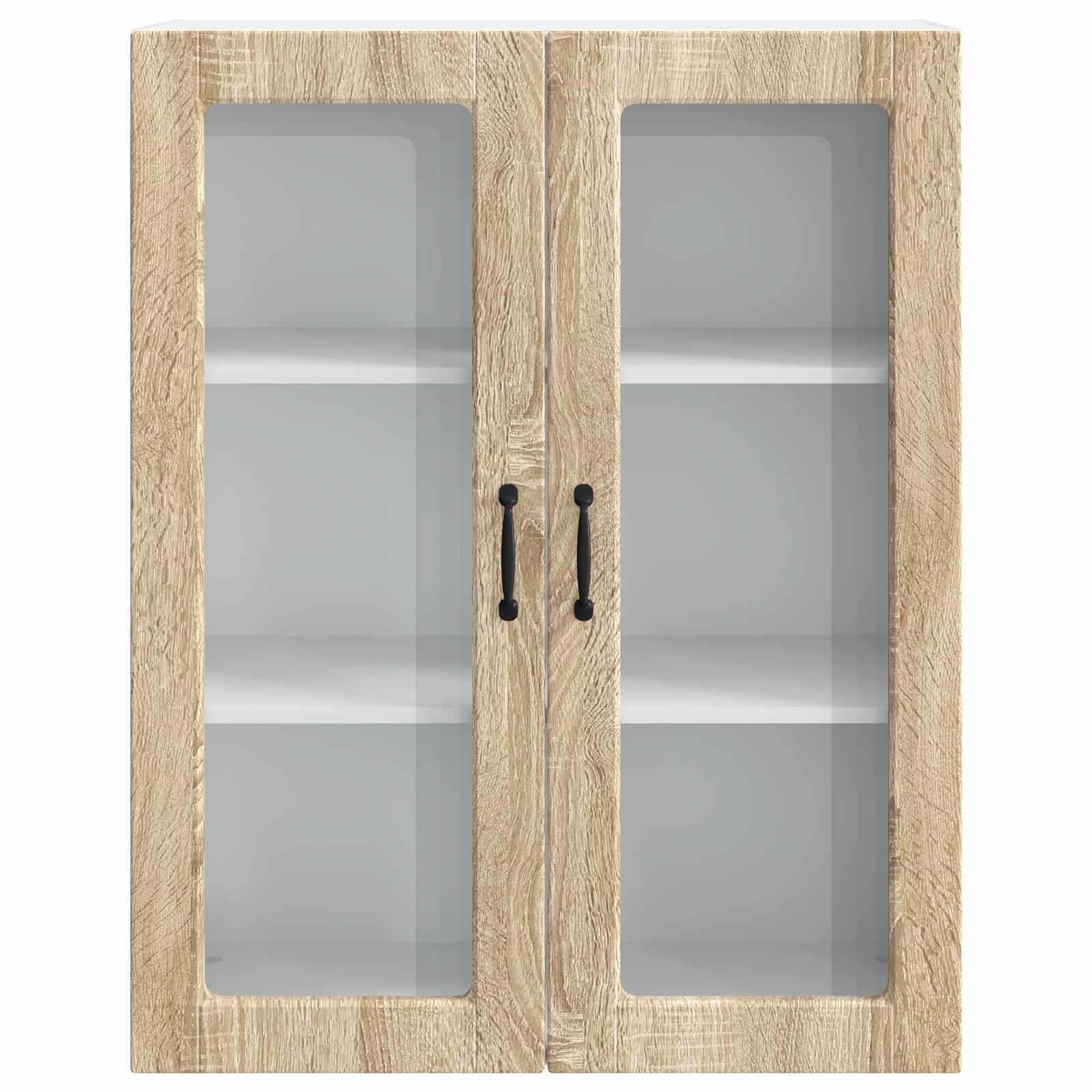 Keukenkast Kalmar Sonoma Eiken 80 x 31 x 100 cm Bewerkt hout is nu te koop bij PeponiXL, paradijselijk wonen!