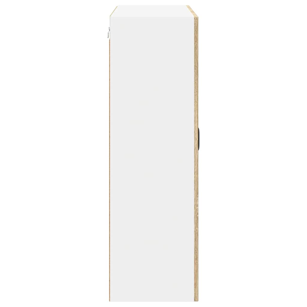 Keukenkast Kalmar Sonoma Eiken 80 x 31 x 100 cm Bewerkt hout is nu te koop bij PeponiXL, paradijselijk wonen!