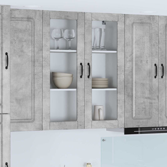 Vaatwasserpaneel met opslag Kalmar Beton Grijs 80 x 31 x 100 cm is nu te koop bij PeponiXL, paradijselijk wonen!