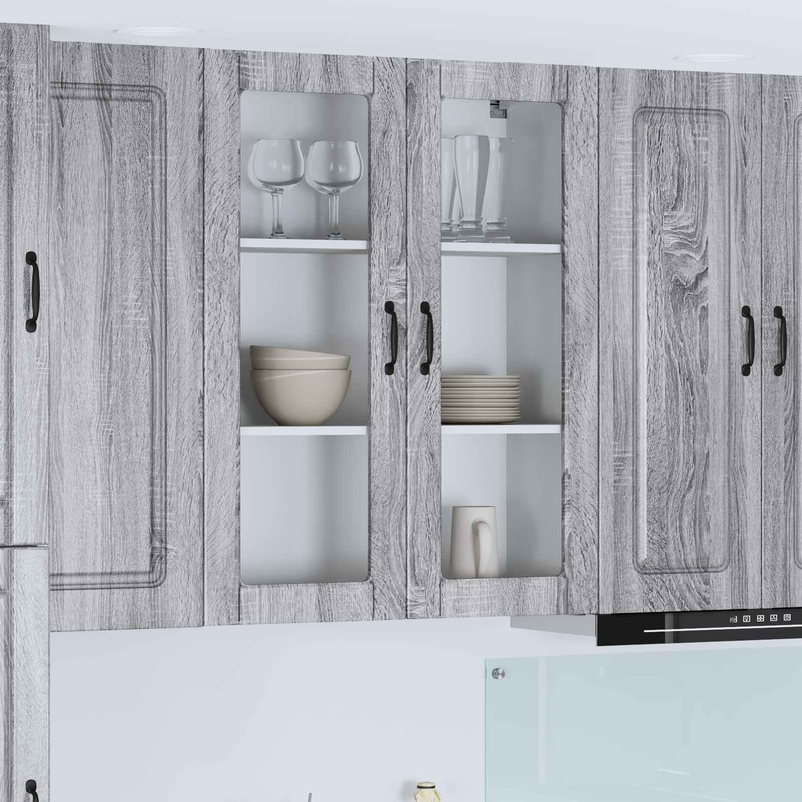 Vaatwasserpaneel Kalmar Grijs Sonoma 80 x 31 x 100 cm is nu te koop bij PeponiXL, paradijselijk wonen!