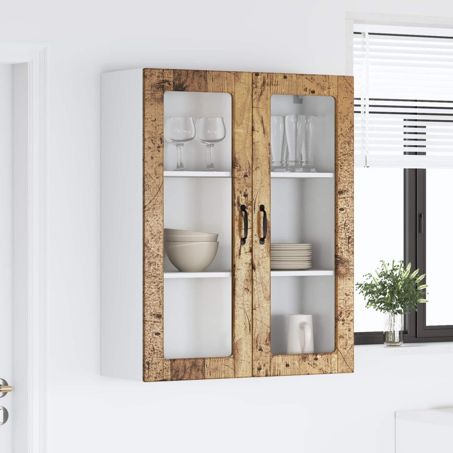 Vaatwasserpaneel Kalmar Oudhout 80 x 31 x 100 cm Bewerkt hout is nu te koop bij PeponiXL, paradijselijk wonen!