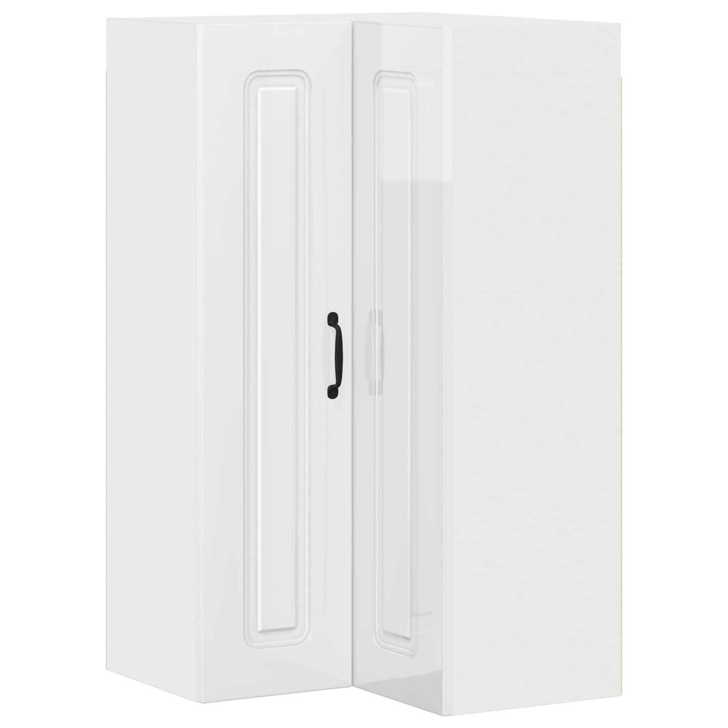 Keukenkast Kalmar Hoogglans wit 57 x 57 x 100 cm Bewerkt hout is nu te koop bij PeponiXL, paradijselijk wonen!