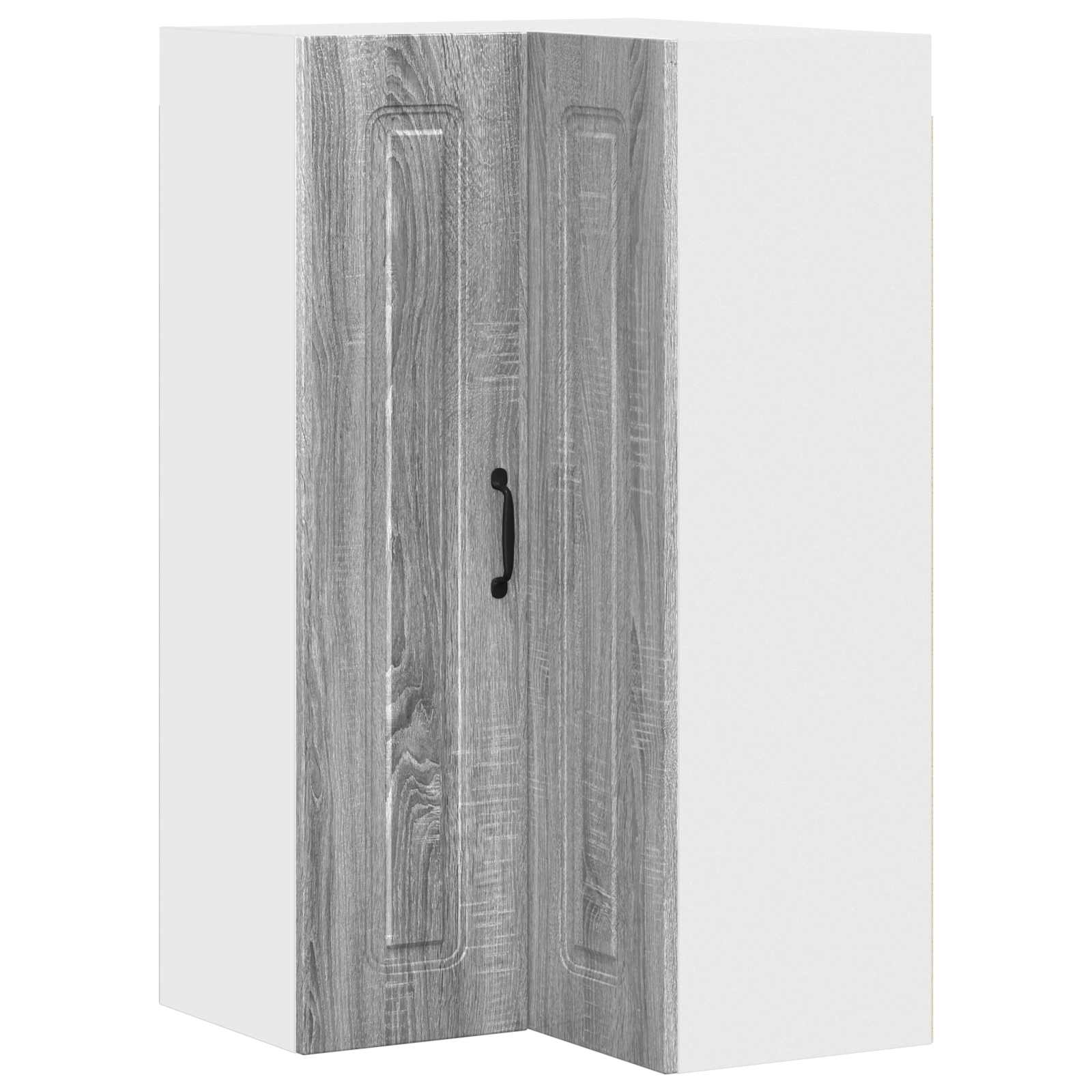 Keukenkast Kalmar Grijs Sonoma 57 x 57 x 100 cm Bewerkt hout is nu te koop bij PeponiXL, paradijselijk wonen!