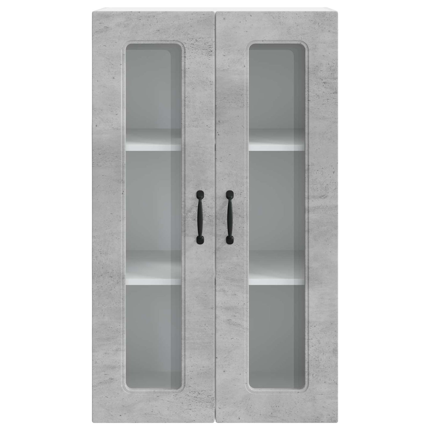 Keukenkast Kalmar Beton Grijs 60 x 31 x 100 cm Bewerkt hout is nu te koop bij PeponiXL, paradijselijk wonen!