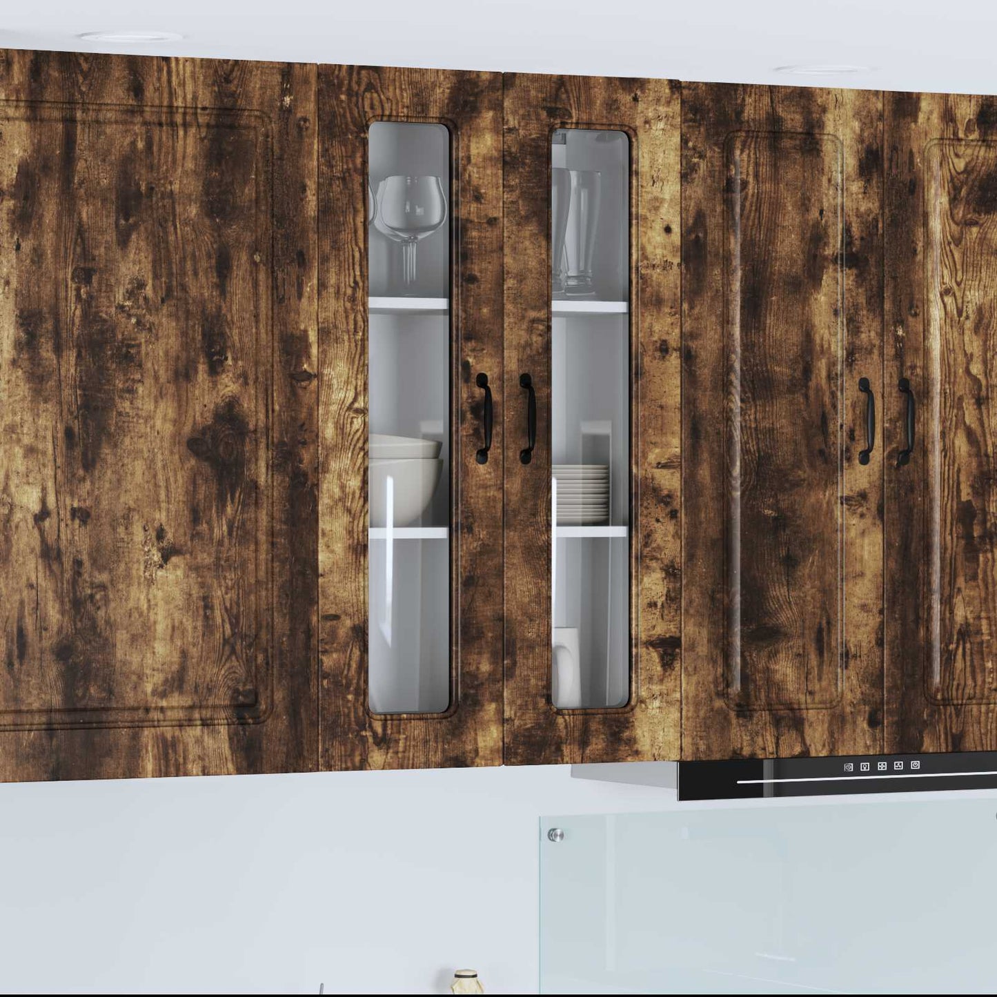 Vaatwasserpaneel Kalmar Gerookt eiken 60 x 31 x 100 cm is nu te koop bij PeponiXL, paradijselijk wonen!