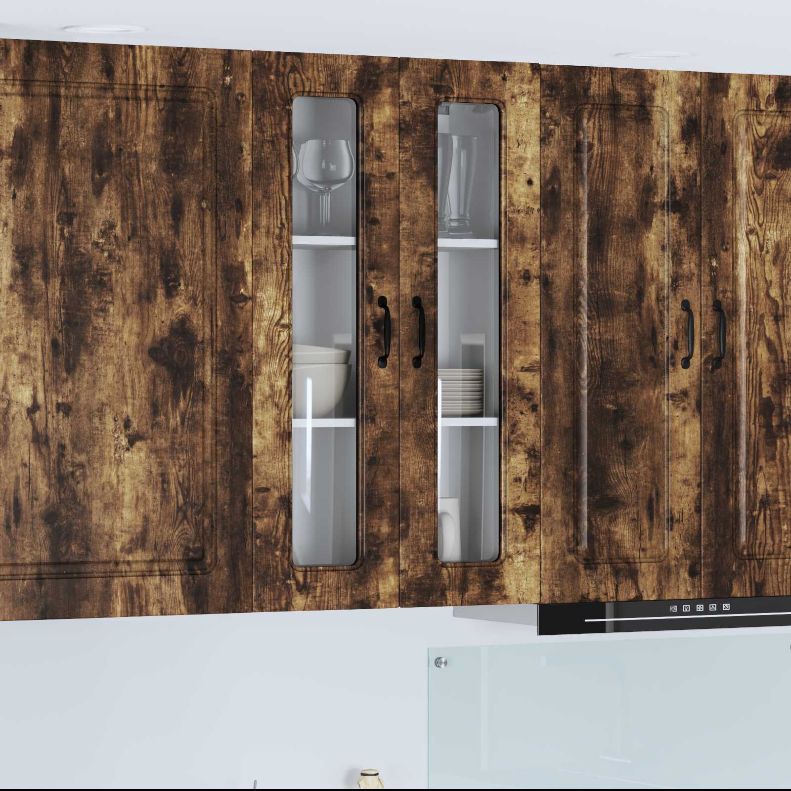 Vaatwasserpaneel Kalmar Gerookt eiken 60 x 31 x 100 cm is nu te koop bij PeponiXL, paradijselijk wonen!
