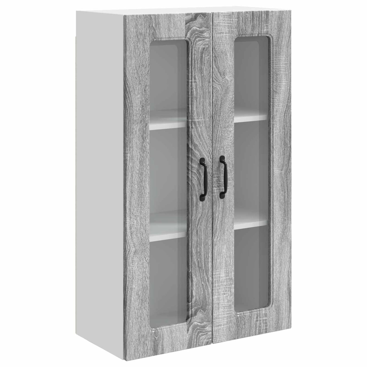 Keukenkast Kalmar Grijs Sonoma 60 x 31 x 100 cm Bewerkt hout is nu te koop bij PeponiXL, paradijselijk wonen!