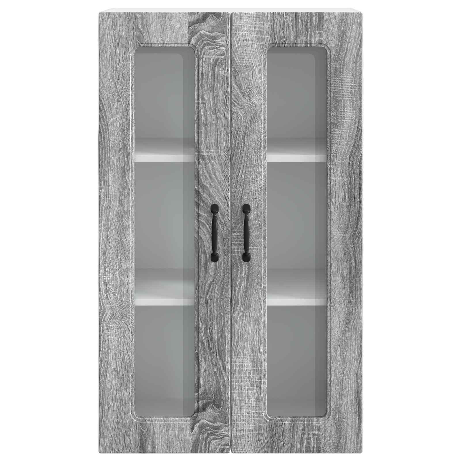 Keukenkast Kalmar Grijs Sonoma 60 x 31 x 100 cm Bewerkt hout is nu te koop bij PeponiXL, paradijselijk wonen!